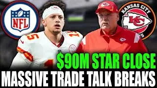 BIG NEWS IN KC: UNEXPECTED TRADE PLOT! HUGE DEAL FOR CHIEFS! $90 Million STAR ALMOST REACHED KC