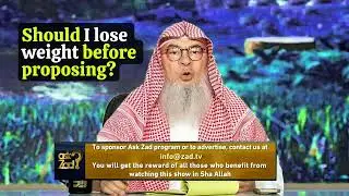 Should I lose weight before proposing?  🥺 assimalhakeem JAL 