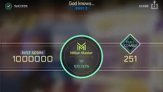 [Cytus II] Graff.J: God knows&hellip; Easy Million Master TP 100