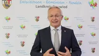 Videobotschaft Landrat Achim Hallerbach