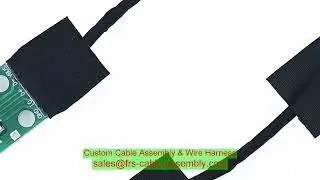 Custom Overmolding DB9 to IDC 2.54mm Flat Ribbon Cable Assembly USB to Ethernet Adapter Cable Assemb