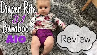 Diaper Rite 3.1 Bamboo OS AIO | Cloth Diaper Review