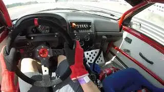 Peugeot 205 GTI6 Onboard (Helmet) Trackday Braga Session 3 9/8/2020
