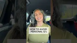 Here&rsquo;s how to avoid personal questions like a pro #confidencetips #communicationskills #charisma