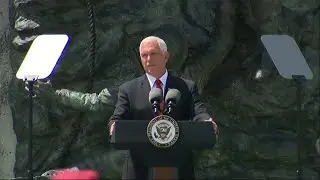Pence lauds 'Bedford Boys' on D-Day anniversary