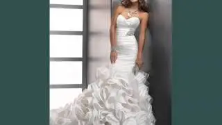 Pictures Of Mermaid Wedding Dresses & Trumpet Wedding Gowns