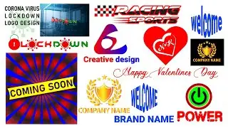 How to create logo design in Adobe Illustrator bundle
