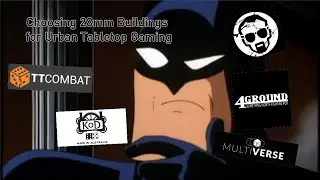 Building Gotham- a Review of Building Makers for Urban Miniature Wargaming