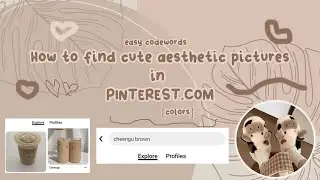 🎀 ; aesthetic pinterest code words [colors]