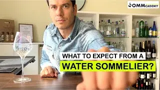 What to expect from a WATER SOMMELIER⁉️