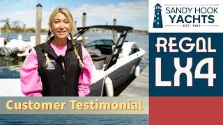 Smooth Sailing: Testimonial of Regal LX4 Delivery by Sandy Hook Yachts