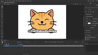 Animating Blinking in my Cat logo in adobe Animate (NOT A Tutorial)