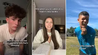 Relatable School TIKTOK COMPILATION #12