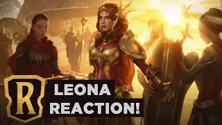 LEONA Live Reaction! | Legends of Runeterra