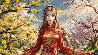 Ao Dai Lofi Night 🌙 Calm Healing Chill Music | Vietnamese Aesthetic Vibes