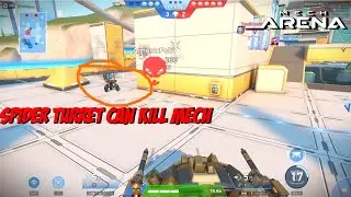 Mech Arena - Arachnos with longarm - Tournament 5v5 Team Deathmatch - No Commentary