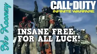 INSANE FREE FOR ALL LUCK! (Call Of Duty Infinite Warfare Gameplay)