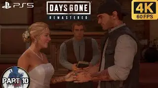 DAYS GONE REMASTERED Gameplay Playthrough Part 10 (4K 60FPS) No Commentary