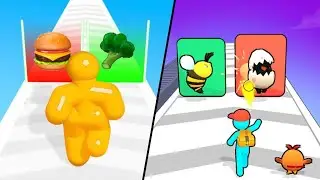 Tall Man Run | Monster Evolution Run Battle / All Level Gameplay: Android,iOS