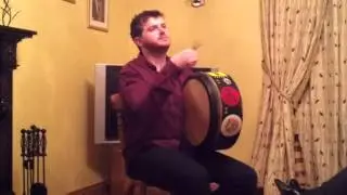 Bodhran beats to happy jig