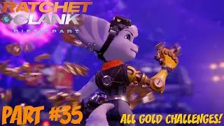 Ratchet & Clank Rift Apart - Part 35: Zurkie's Battleplex! (ALL GOLD CHALLENGES)