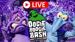 🔴 LIVE Oogie Boogie Bash 2025 Disneyland Resort Disney California Adventure