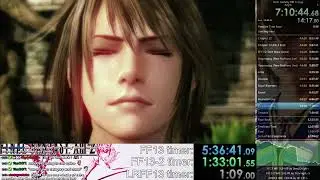 Final Fantasy XIII Trilogy - Any% Trilogy Speedrun - 11:45:55 [Part 2/2] [Streamed December 6, 2014]