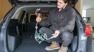 2016 Mazda CX-5 Curt trailer hitch wiring harness install