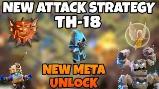 TH18 Meteor Golem + Totem Smash Attack | INSANE TH18 3-Star Strategy 🔥 Clash of Clans 🔥