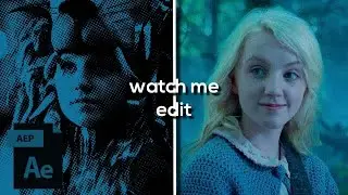 watch me edit on after effects