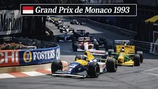 1993 Monaco Grand Prix | Formula 1 Classic | BBC Broadcast
