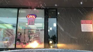 Snowy Drive - Anchorage Alaska - December 29th 2018