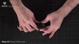 Mint Modding Tutorial - Step 1: Remove your watch Bezel