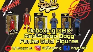 UNBOXING DMX AND SNOOP DOGG FUNKO GOLD FIGURES!
