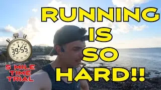 Brutal 5 Mile Time Trial Test (10K Training Progress) - Lanzarote Playa Blanca