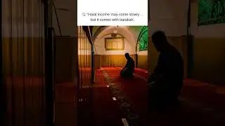 Halal brings peace. Haram brings pressure.