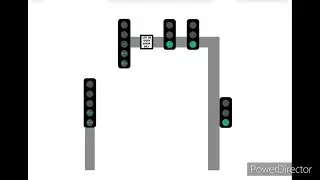 Miami (FL) Dual Red Arrow/Dual Green Arrow Left Turn Animation