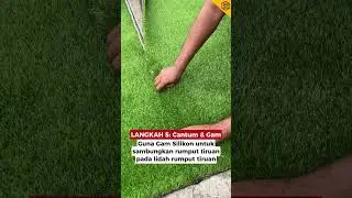 Cara pemasangan Rumput Tiruan atas Tanah. Dah boleh DIY sendiri lepas ni! #artificialgrass