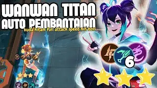 WANWAN TITAN!!! SAKIT BANGET SIH INI!!! KUDA HITAM YANG SUKSES!!! MAGIC CHESS GO GO INDONESIA