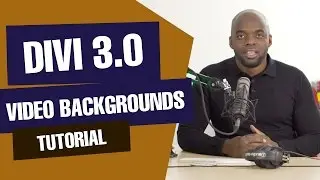 Divi tutorial - How to add a video background using Divi 3.0