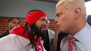 Cody Rhodes and Jacob Fatu Face To Face WWE Smackdown Highlights