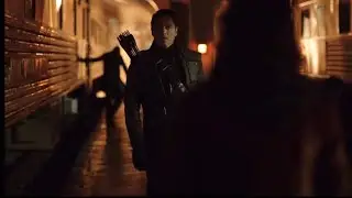 Arrow 2x22 || Malcolm Merlyn Saves Thea | HD
