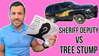 WTW: Sheriff Deputy vs Tree Stump