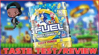 GFuel x Sonic The Hedgehog - Party Punch [Flavor Review]
