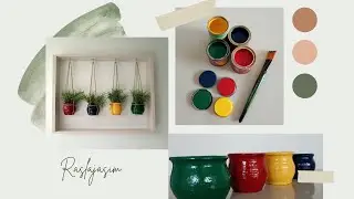 DIY Home Decor Idea 🏡//PlantWall Decor//Wooden Wall Mount Planter