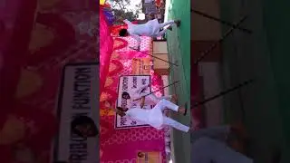 Bhangra by Model school Bilaspur students at farewell party....