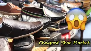 Cheapest Shoe Market in Kolkata | Padmapukur Juto Bazaar | Leather Shoes, Bags, Belts and Jackets