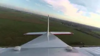 E-Flite DHC-2 Beaver tail view, GoPro RC Plane, Heckansicht, Modellflugzeug