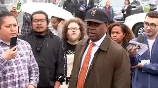 Newark Mayor Ras Baraka defiant following arrest at immigration detention center