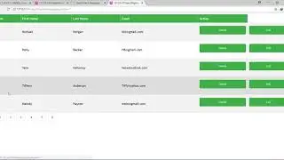 PHP  PROJECT  Table Pagination Preview